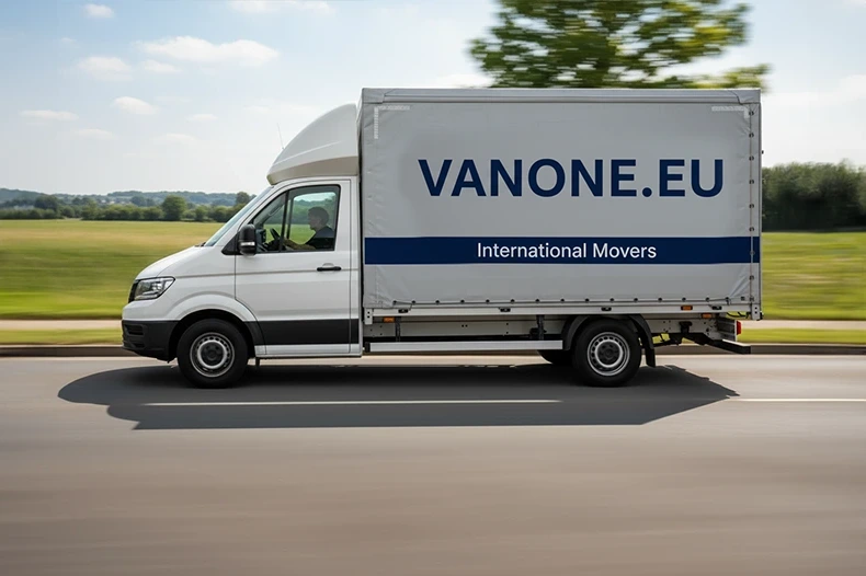 Moving vehicle for Removals to Norway