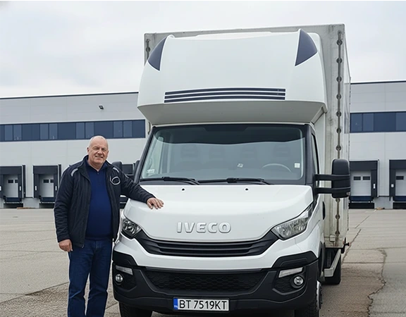 Experienced driver of VanOne EU